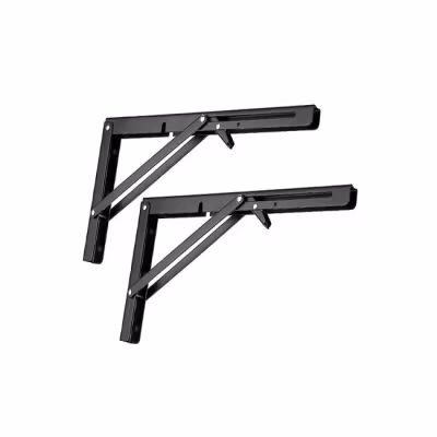 8in 10 12 Inch Stainless Steel Adjustable Angle Wood Table Corner Metal Wall Mount Floating L Folding Shelf Bracket