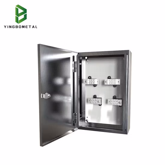 Custom Metal Sheet Fabrication Battery Case Aluminum Electronic Enclosure