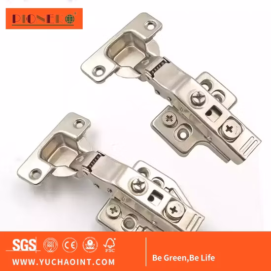Hinge Manufacturer 3D Two Way Adjustable Self Closing Hinges Kitchen Clip on Mounted Hidden Hydraulic Cabinet Hinge