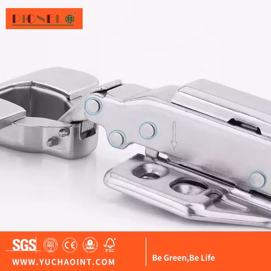 Furniture Accessories Soft Closing 3D Kitchen Cabinet Door Clip on Hydraulic Concealed Hinge
