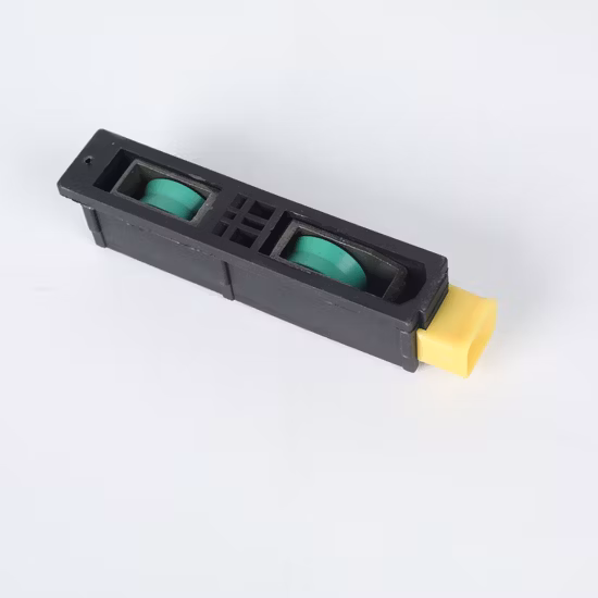 Plastic Bracket Double V Groove Nylon Pulley Wheel Sliding Aluminium Door Roller